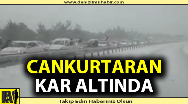 Cankurtaran kar altında!