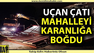 Denizli'de çıkan fırtınanın maliyeti yüksek oldu
