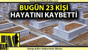 Denizli'de defnedilenler (29/01/2021)
