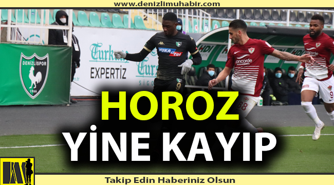 Denizlispor kendi evinde yine kayıp