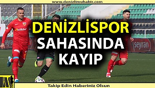 Denizlispor sahasında kayıp