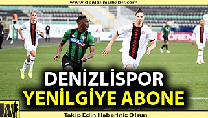 Denizlispor'un makus talihi değişmedi