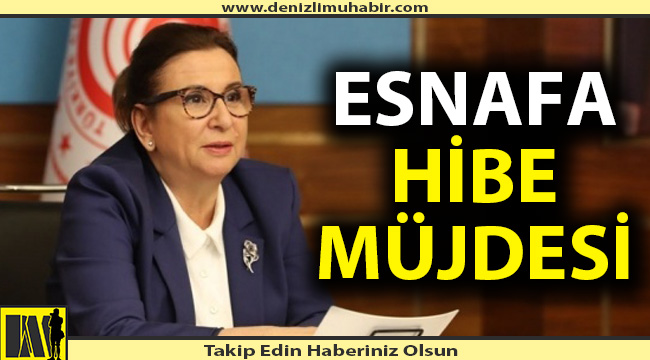 Hibeye başvuramayan esnafa bakandan müjde