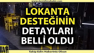Kafe-restoran desteklerinin detayları belli oldu