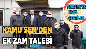 KAMU SEN’DEN EK ZAM TALEBİ