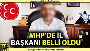 MHP il başkanı belli oldu!