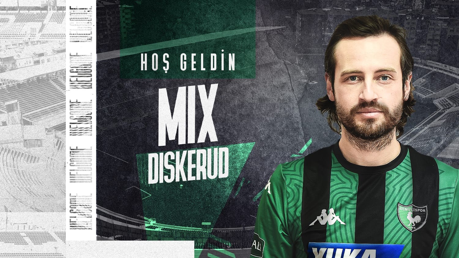 Mix Diskerud, 1,5 yıllığına Denizlispor’da