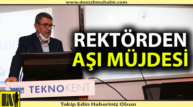 PAÜ Rektörü Kutluhan, 'Aşı çalışmalarına başlıyoruz'