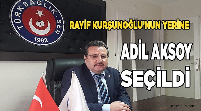 TSS ŞUBE BAŞKANLIĞINA AKSOY SEÇİLDİ