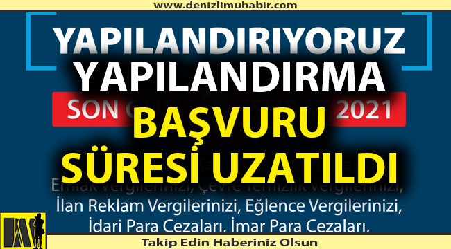 YAPILANDIRMADA SON GÜN 1 ŞUBAT OLDU