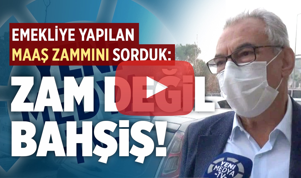 'Zam değil bahşiş!'