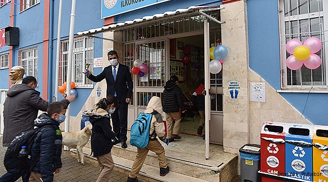 2020-2021 Eğitim-Öğretim Yılı İkinci Dönemi İlk Ders Zili Çaldı