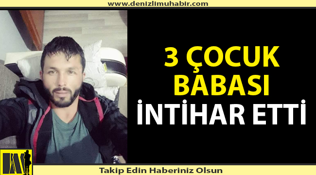 Denizli'de intihar!