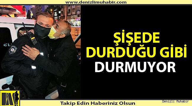 Alkol aldı, soyundu...