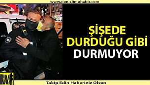 Alkol aldı, soyundu...