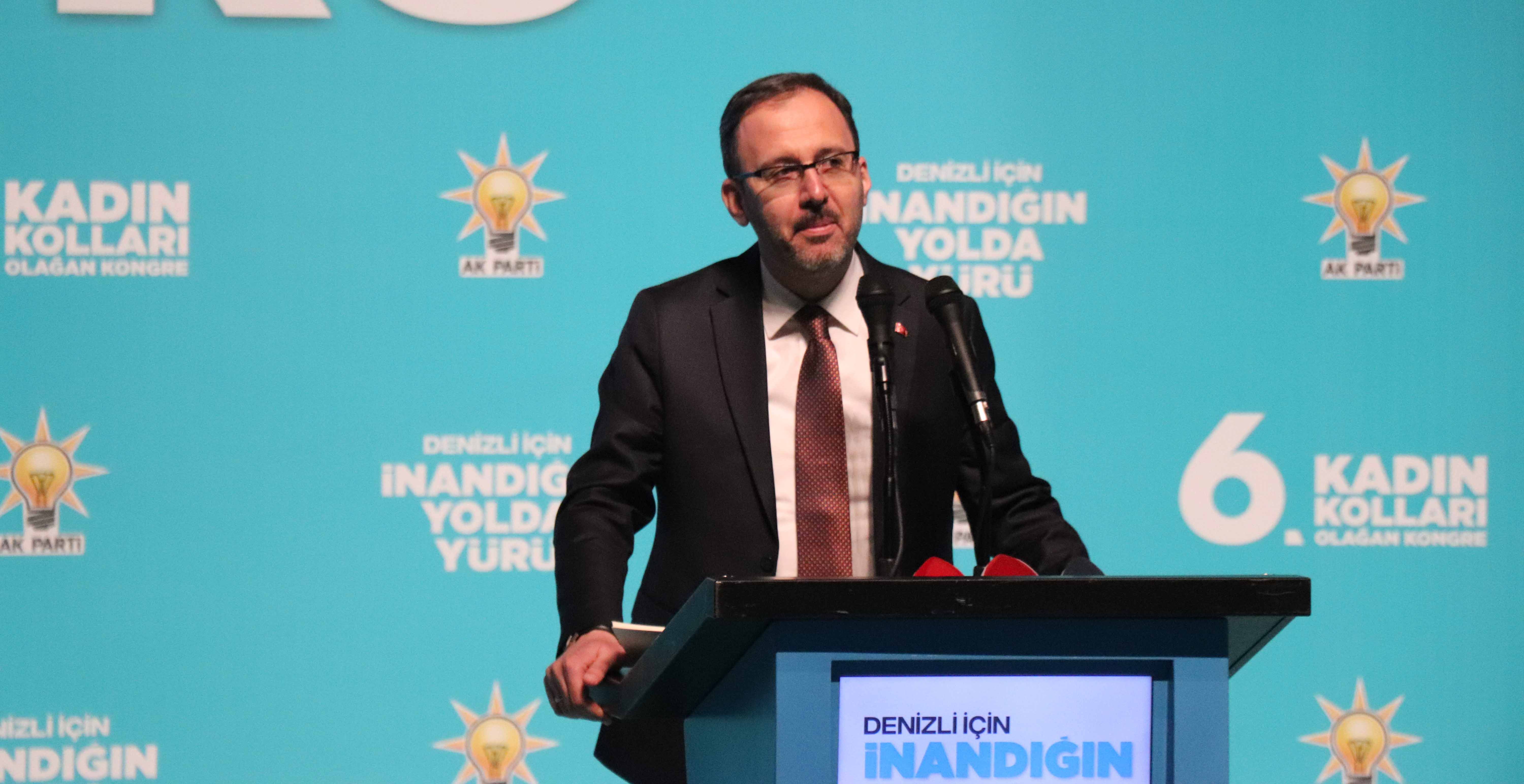 Bakan Kasapoğlu: "28 Şubat bin yıl sürecek dediler ama biz kongrelerimize devam ediyoruz"