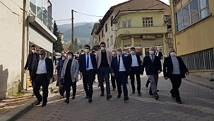 Başkan Güngör ilçe ziyaretlerine aralıksız devam ediyor