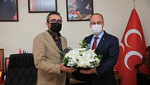 BAŞKAN ÖRKİ’DEN MHP’YE ZİYARET