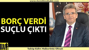Başkanı olduğu belediyeye borç verdi, suçlu çıktı!
