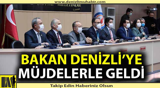 Bir yatırım müjdesi de Buldan'a