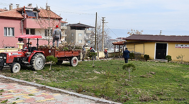 Buldan Belediyesi, Millet Bahçesi’nin yapımını hızlandırdı