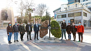Büyükşehir sigarasız hayata dev akciğer figürü ile dikkat çekti