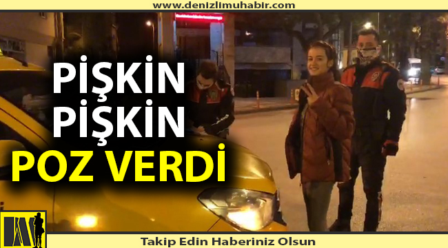 Cezayı yedi, gülmesine engel olamadı