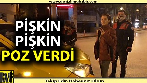 Cezayı yedi, gülmesine engel olamadı