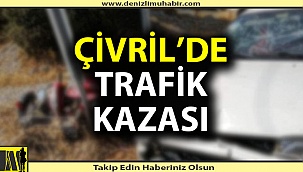 Çivril'de trafik kazası; 5 yaralı