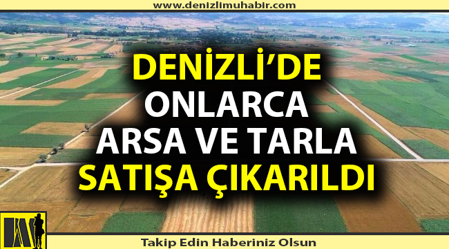 Denizli'de bir belediye daha taşınmazlarını satışa çıkardı