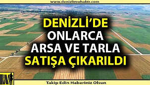 Denizli'de bir belediye daha taşınmazlarını satışa çıkardı