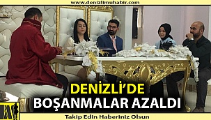 Denizli'de boşanmalar azaldı