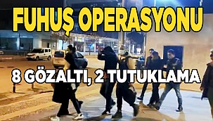 Denizli'de Fuhuş operasyonu