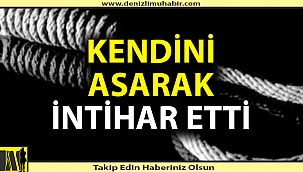 Denizli'de intihar