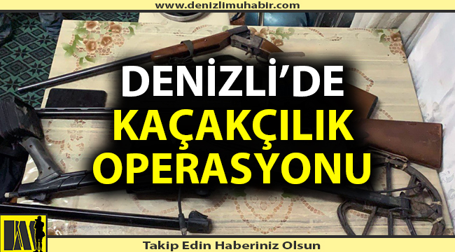 Denizli'de tarihi eser kaçakçılığı operasyonu