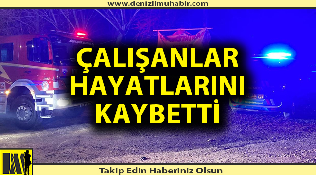 Denizli'de yangın; 3 ölü