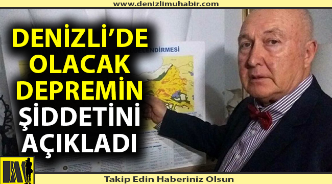 Denizli için korkutan açıklama!