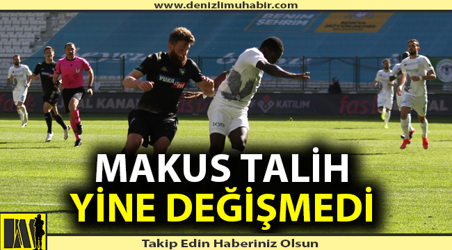 Denizlispor deplasmanda yine kayıp