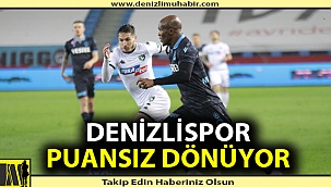 Denizlispor Trabzon'dan eli boş dönüyor
