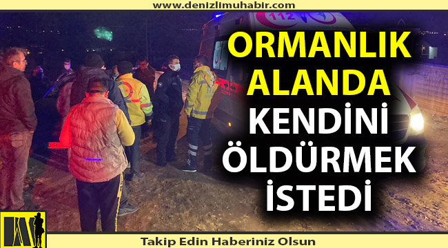Eşi boşanmak isteyince intihara kalkıştı