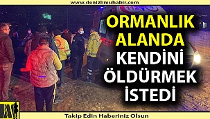 Eşi boşanmak isteyince intihara kalkıştı