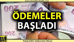 Esnafa ödemeler başladı