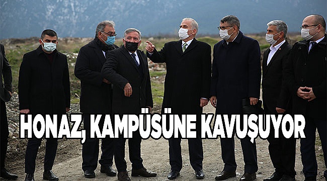 HONAZ, KAMPÜSÜNE KAVUŞUYOR
