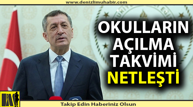 Okulların açılma planı netleşti