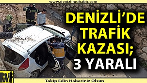 Otomobil kanala uçtu