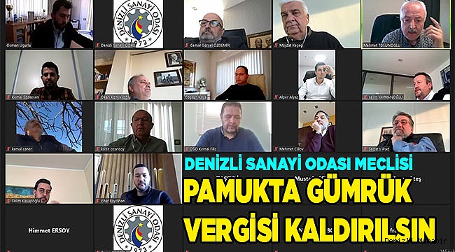 PAMUKTAN DİJİTALLEŞMEYE BİRÇOK KONU MASAYA YATIRILDI