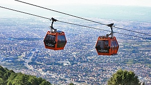 Teleferik fırtına nedeniyle kapalı olacak