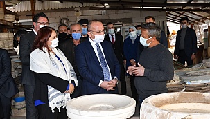 Vali Ali Fuat Atik Tavas İlçesini Ziyaret Etti