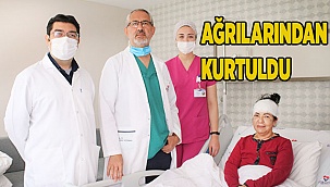3 yıldır çektiği ‘delirten ağrılardan’ kurtuldu