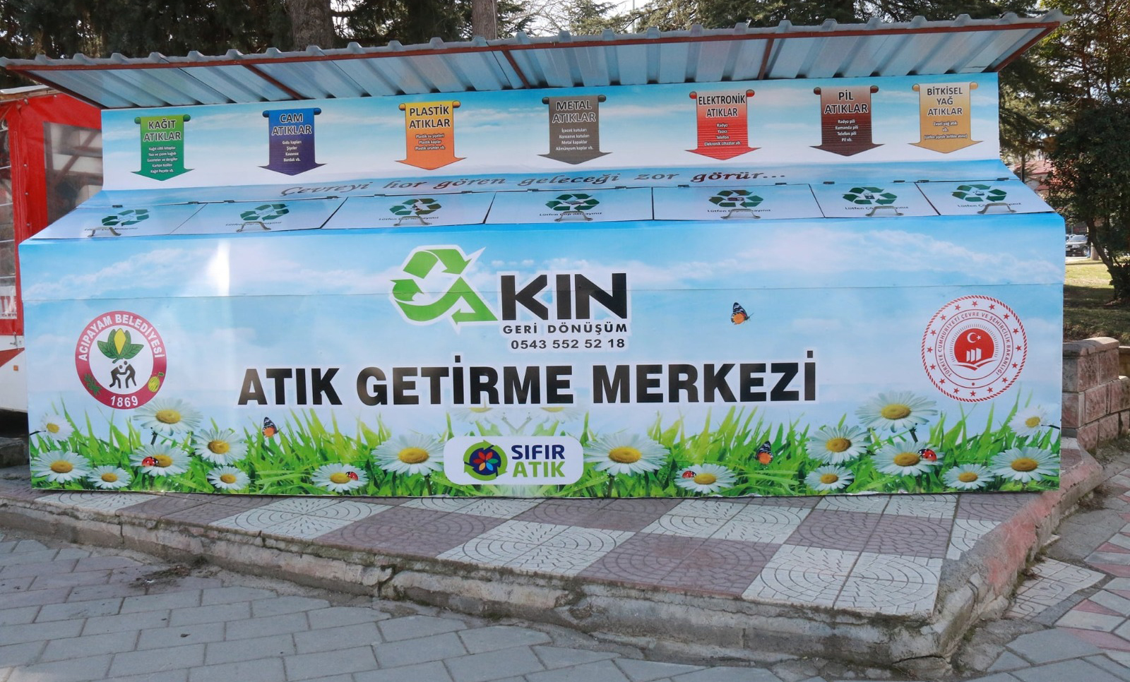 ACIPAYAM BELEDİYESİ TARAFINDAN ATIK GETİRME MERKEZİ KURULDU